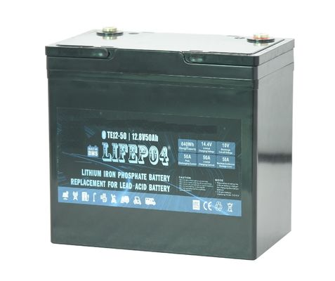 ABS tragbare Ersatzenergie-Lithium-Batterie Lifepo4 12v 50ah