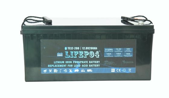 ABS 12V 200AH tragbare Batterie Lifepo4 für Ersatzenergie