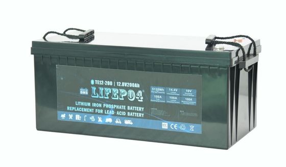 ABS 12V 200AH tragbare Batterie Lifepo4 für Ersatzenergie