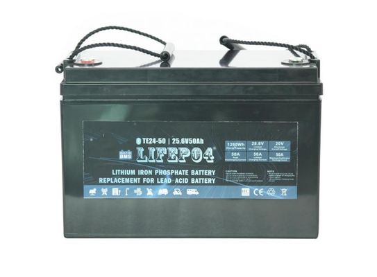 Tragbare Batterie Lifepo4 BMS 24V 12AH für Ersatzenergie