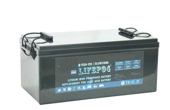 Tragbare Lithium-Batterie 24V 100AH Lifep04 für Ersatzenergie