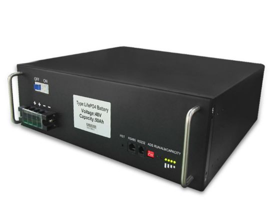 der Telekommunikations-5120wh Telekommunikation Notstromversorgung durch Batterien-der System-48V 50AH treiben Lösungen an