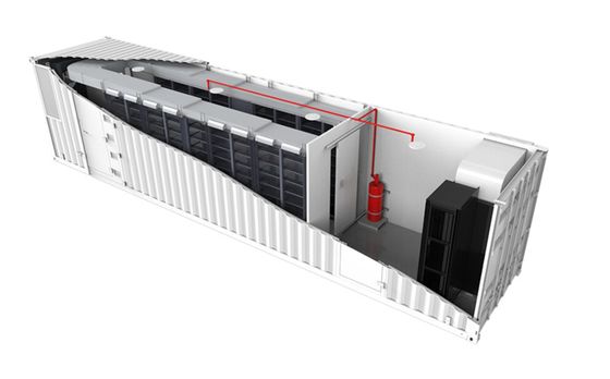 MWH BESS Battery Energy Storage System 500kwh zu Batterie-Satz 1,37 MWH ESS