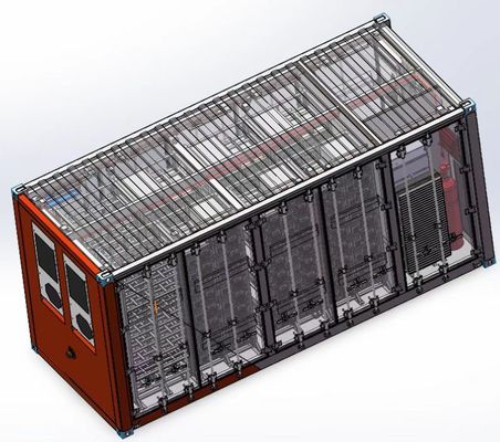 Lifepo4 führte vor Fluss-Batterie BESS Energy Storage Systems 500kw ESS aus