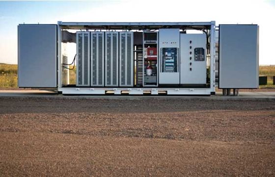 51.2v 100ah BESS Battery Energy Storage System führte vor Behälter aus