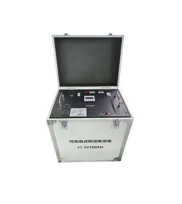 51.2v tragbarer Ersatzfassbinder Emergency Battery Pack der batterie-100ah