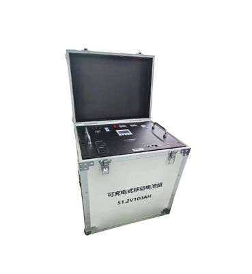 48V 100ah tragbare kampierende Ersatzbatterie der Notstrom-Stations-51.2v im Freien