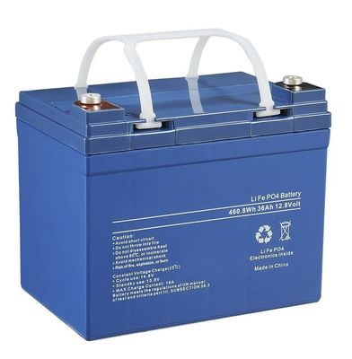 Lithium-Batterie LFP RV 12v 36ah Batterie-12.8v Rv für Haushaltsgeräte