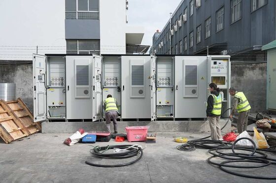 215 KWH BESS Batterie-Energiespeichersystem Leistungssupport 98%